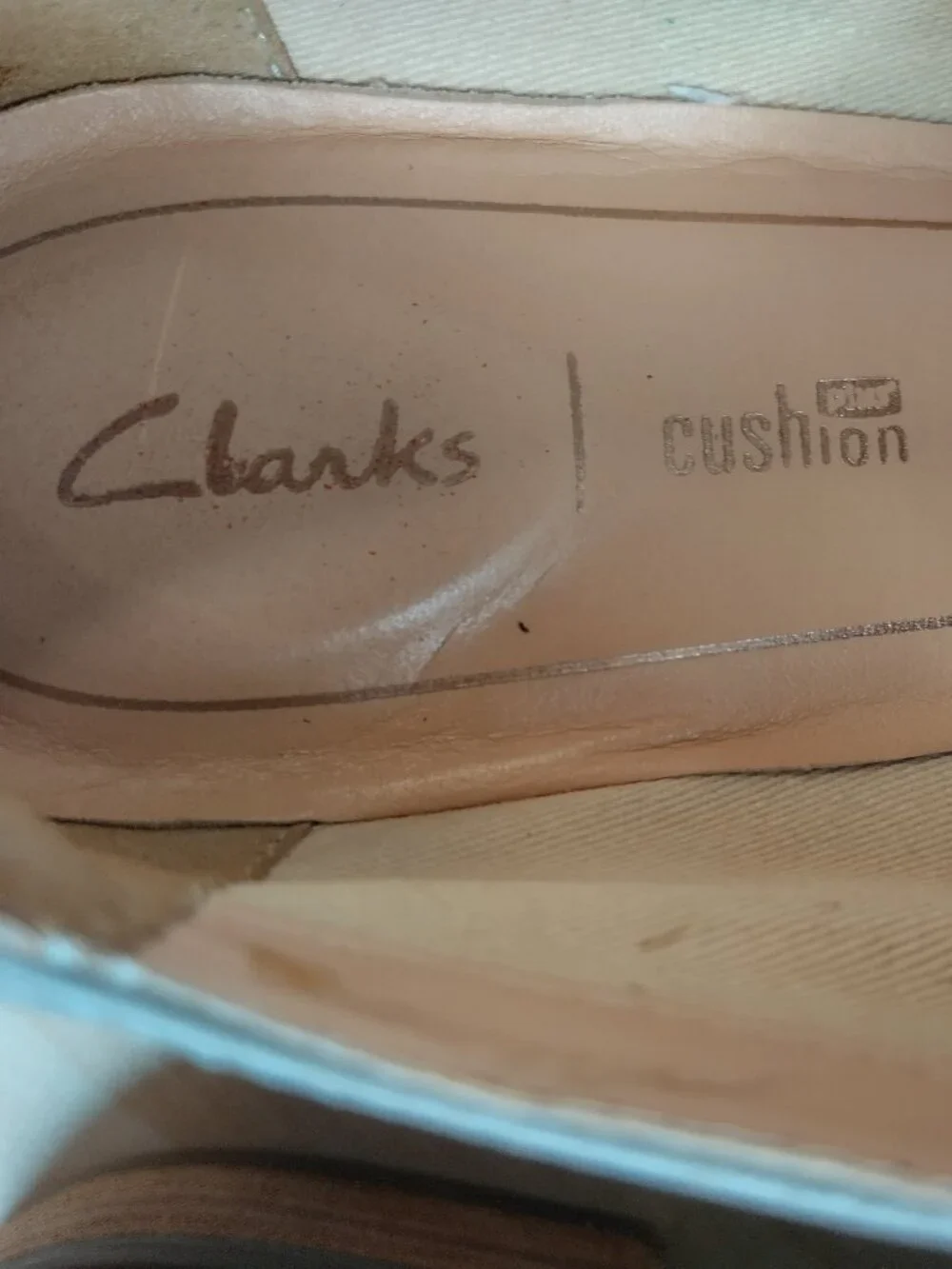 Clarks Netley Bloom Leather Gray Oxfords Women US 6.5M